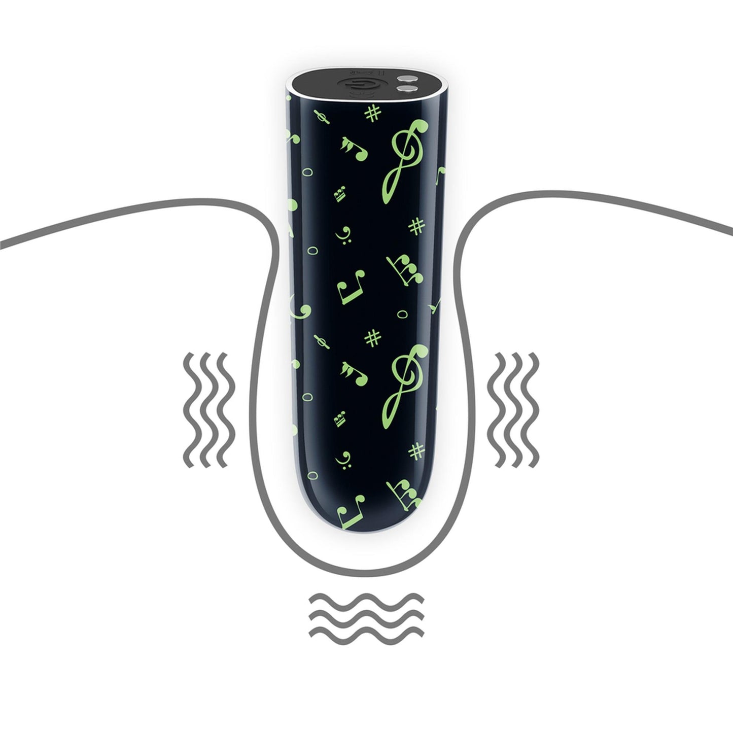 4-Rechargeable Glow-in-the-dark Music Massager-4