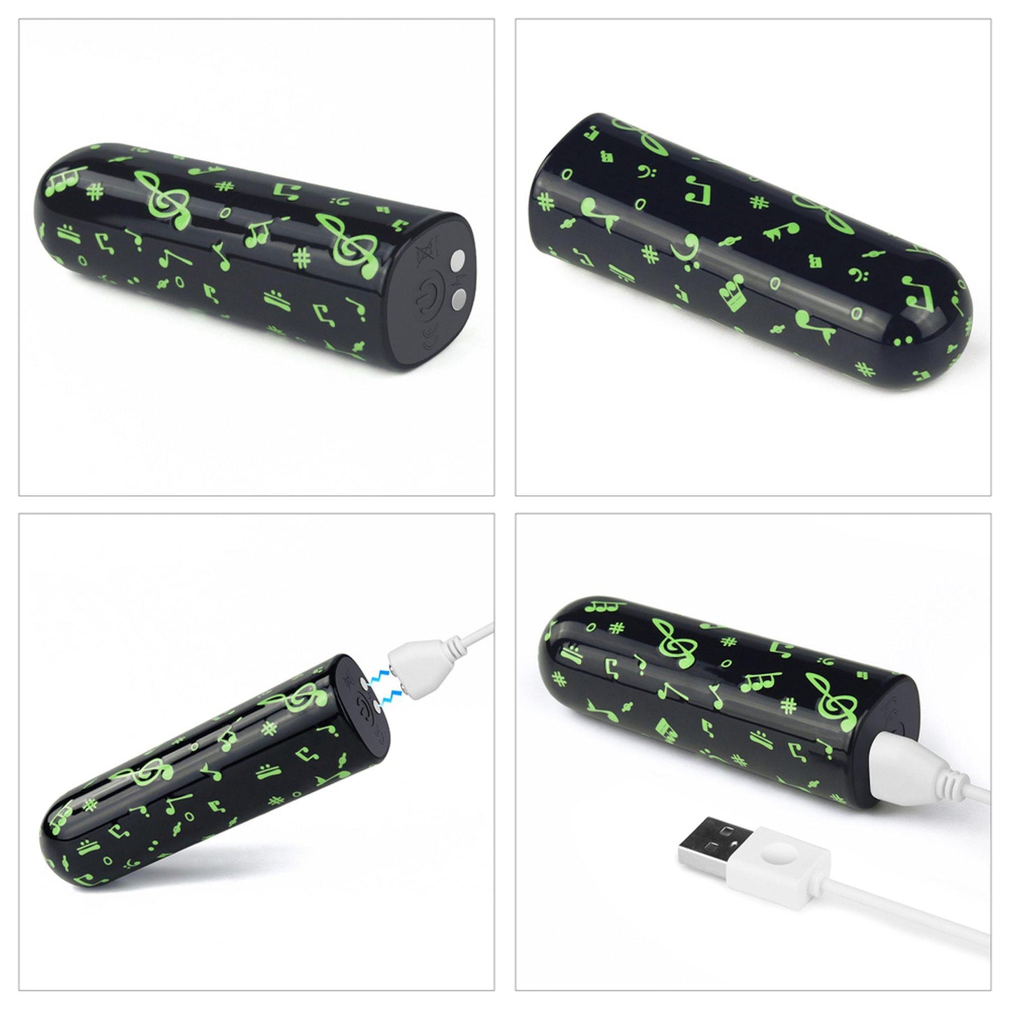 19-Rechargeable Glow-in-the-dark Music Massager-19