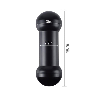 3-Masturbator z dwoma końcówkami mięciutki 20 cm-3