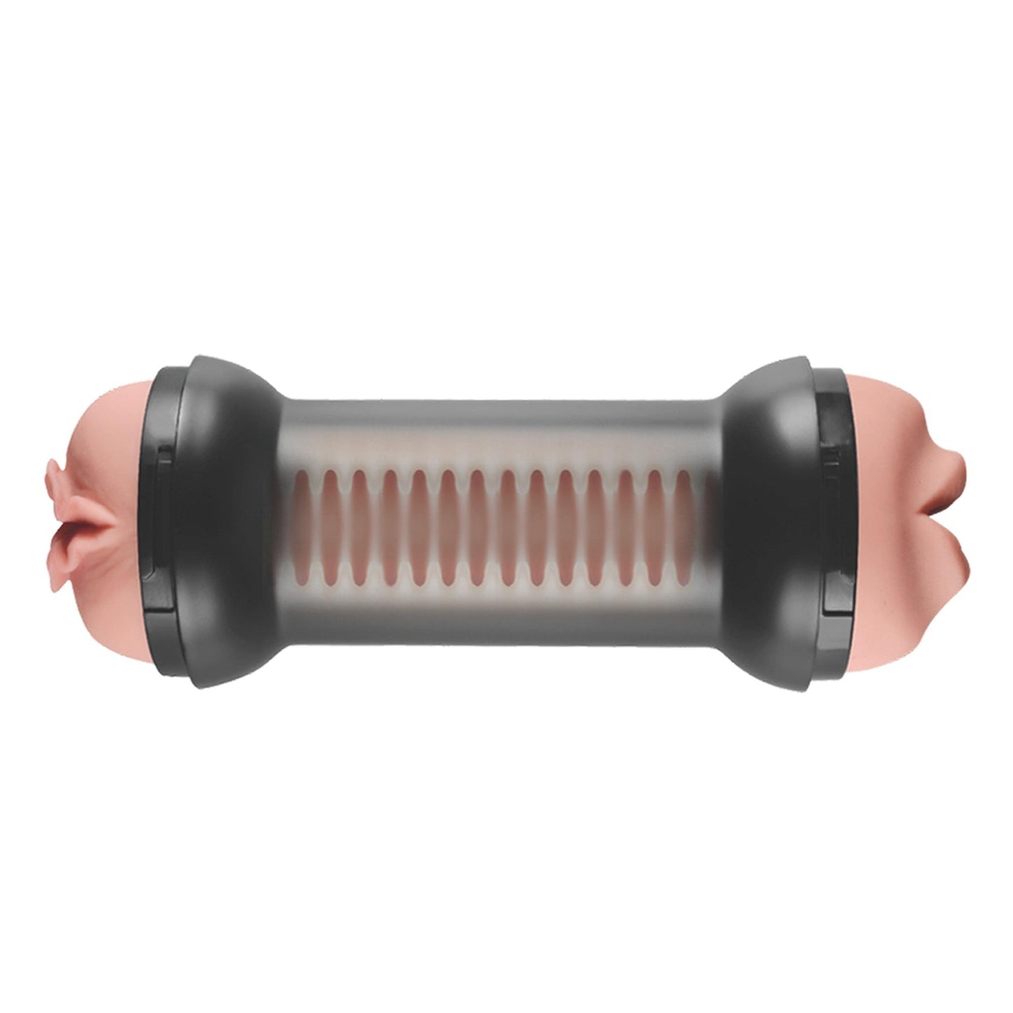 6-Masturbator z dwoma końcówkami mięciutki 20 cm-6