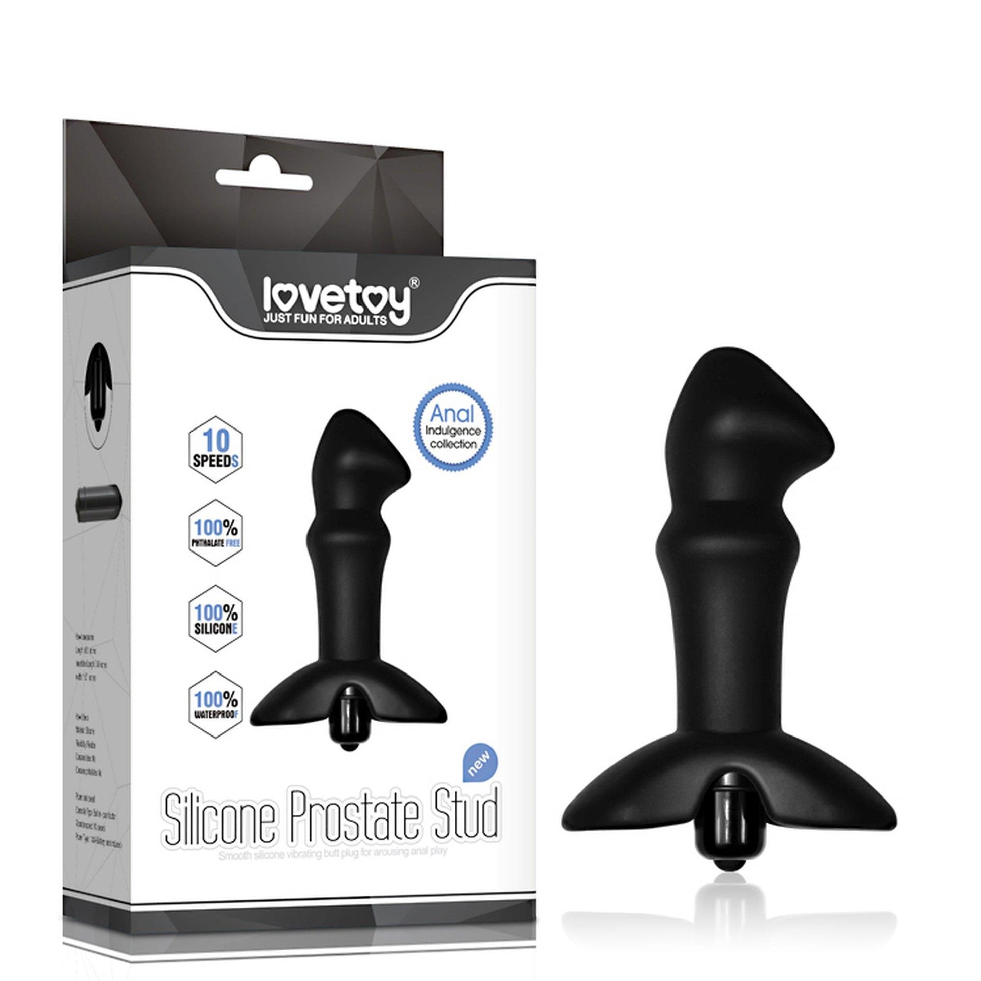 1-Stylowy i praktyczny czarny wibrator prostaty-1