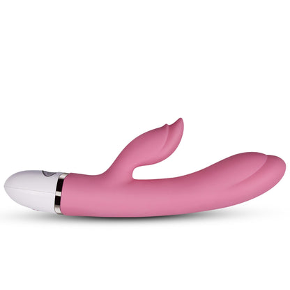 3-Jasnoróżowy wibrator stymulator łechtaczki 20,5 cm-3