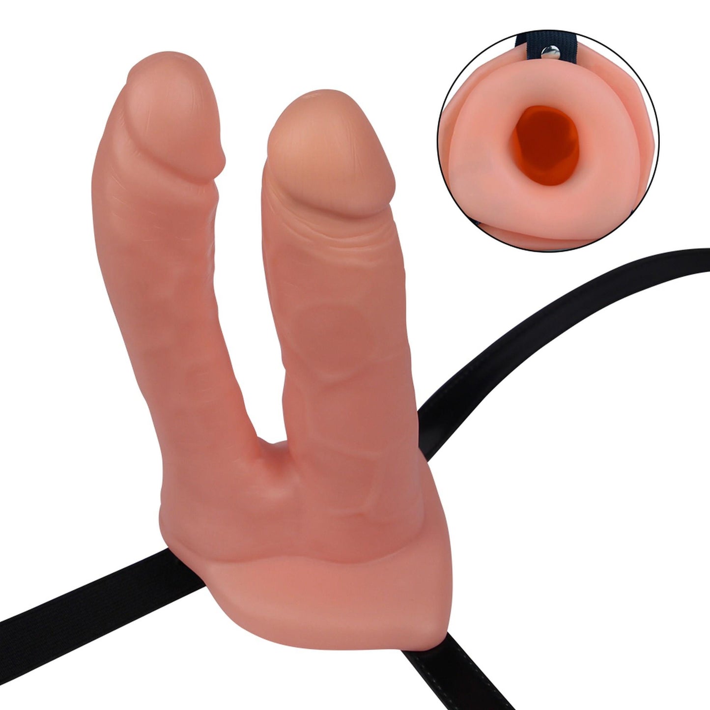 3-Podwójny strap-on majtki z dwoma penisami-3