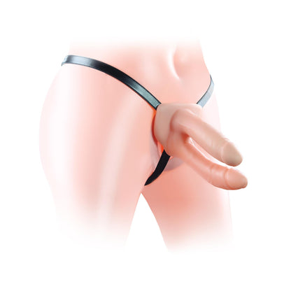 4-Podwójny strap-on majtki z dwoma penisami-4