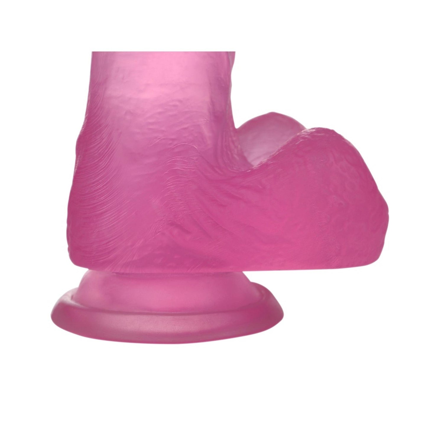 6-Jasnoróżowe dildo silikonowe z przyssawką 17,5 cm-6