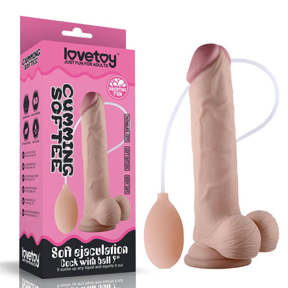 1-Duże dildo realistyczne z przyssawka i wytryskiem-1