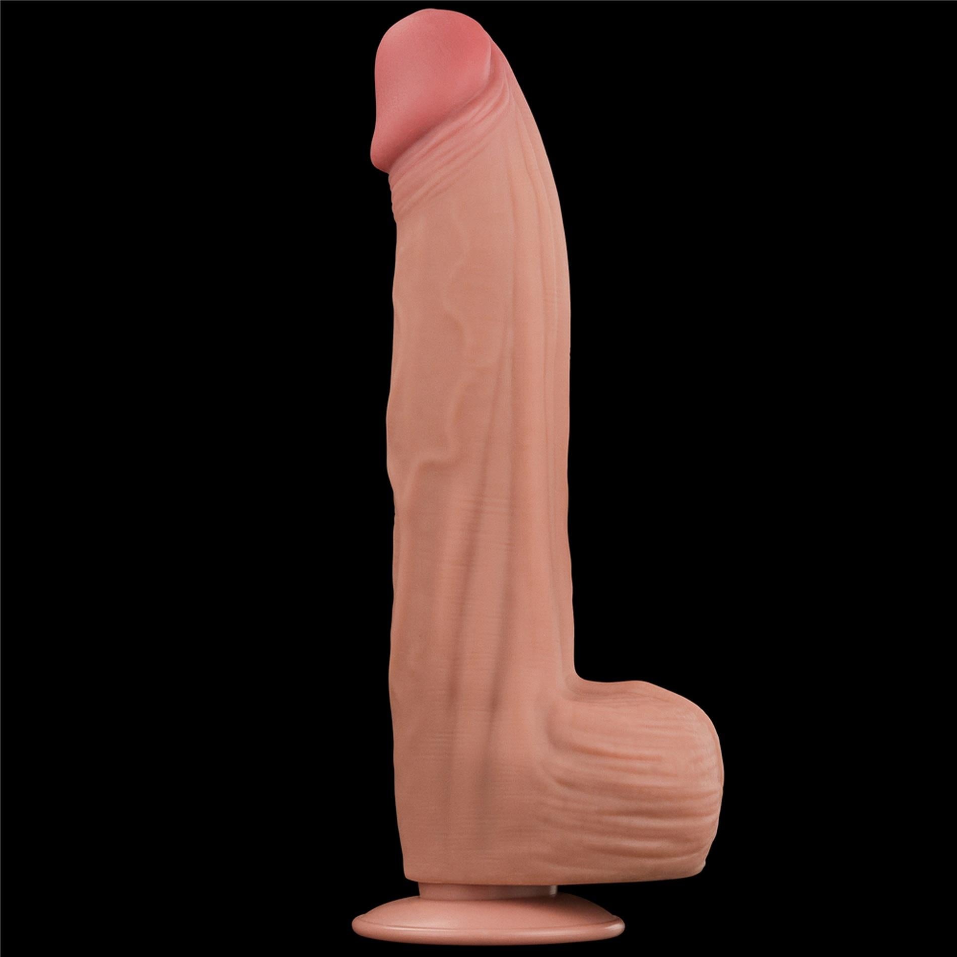 4-12'' King Sized Sliding Skin Dual Layer Dong-4