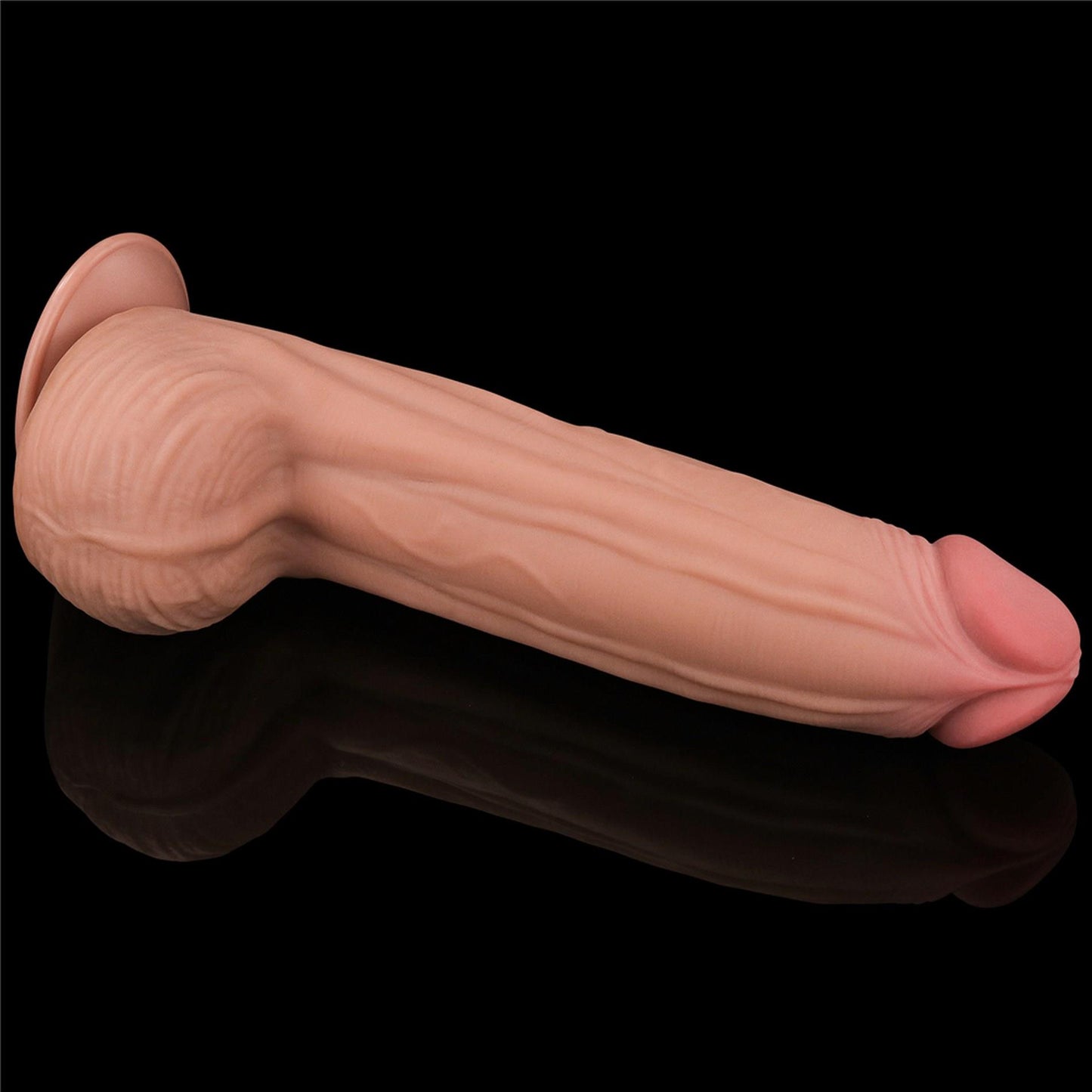 5-12'' King Sized Sliding Skin Dual Layer Dong-5