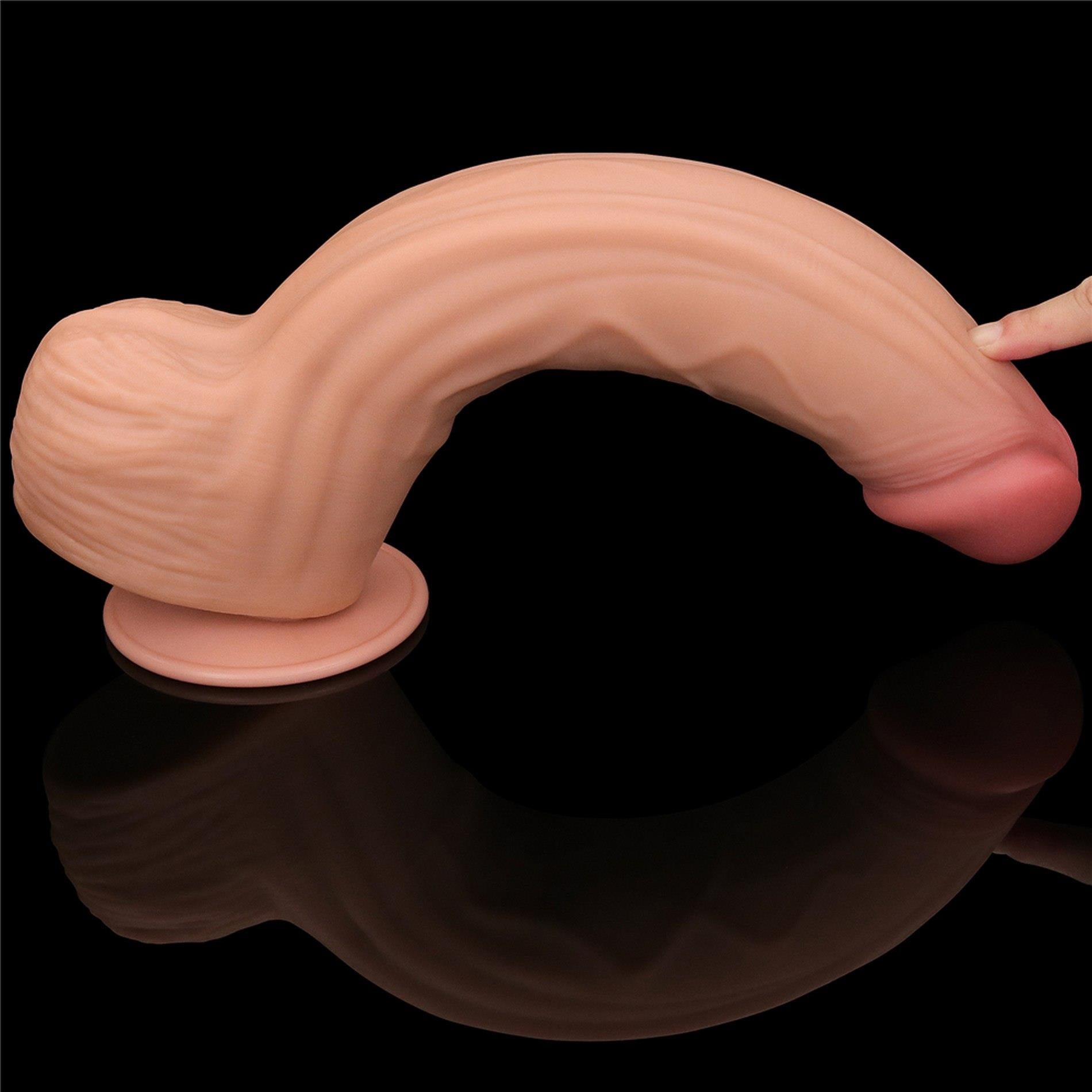12-12'' King Sized Sliding Skin Dual Layer Dong-12