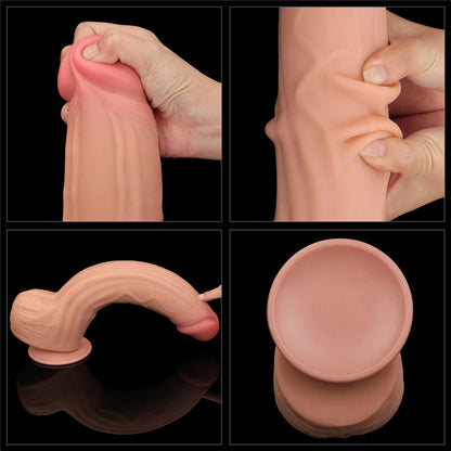 21-12'' King Sized Sliding Skin Dual Layer Dong-21