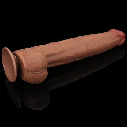 6-13.5'' King Sized Sliding Skin Dual Layer Dong Brown-6