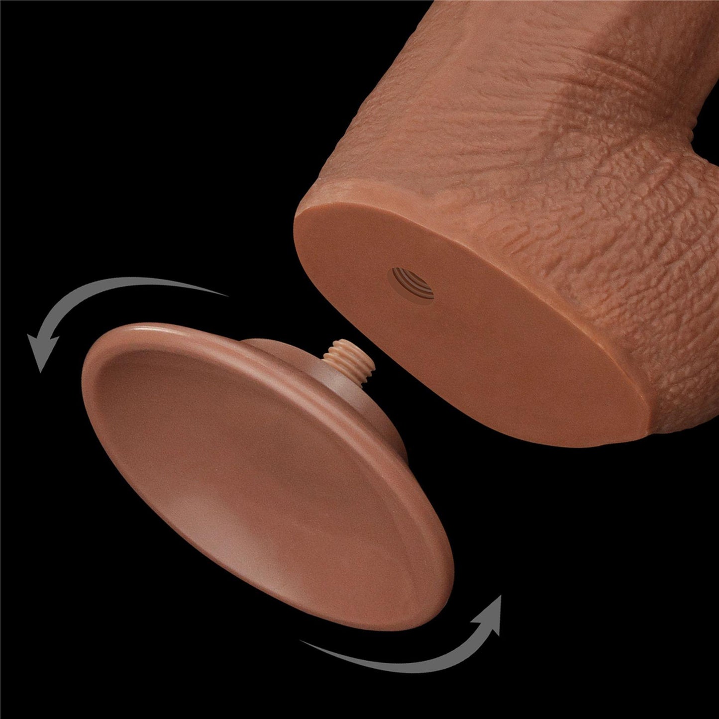 10-13.5'' King Sized Sliding Skin Dual Layer Dong Brown-10