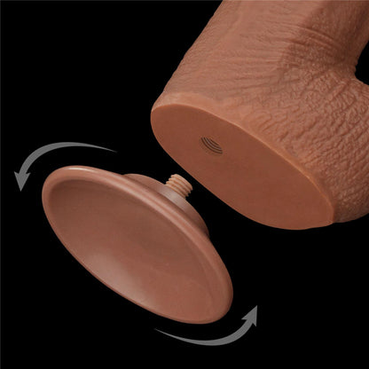 10-13.5'' King Sized Sliding Skin Dual Layer Dong Brown-10