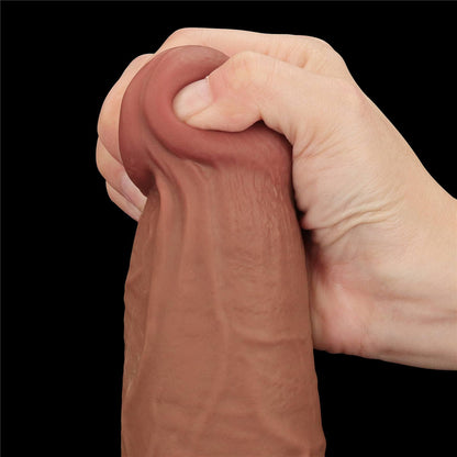 11-13.5'' King Sized Sliding Skin Dual Layer Dong Brown-11