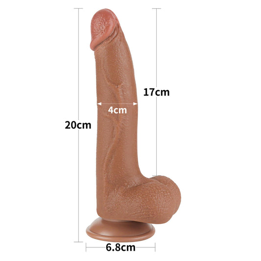 2-8.5'' Sliding Skin Dual Layer Dong Brown-2
