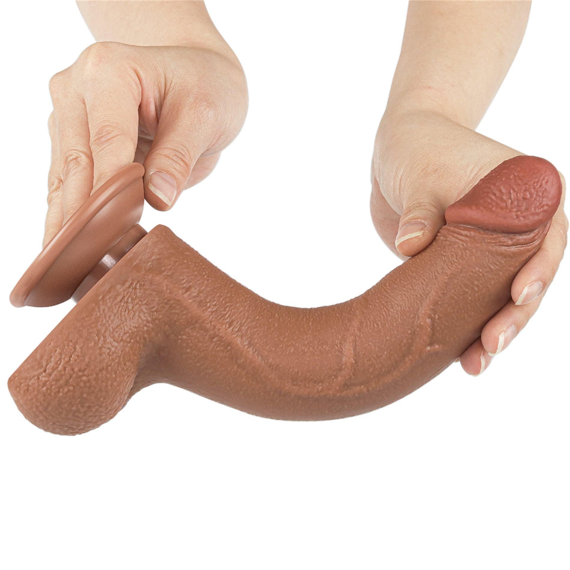 5-8.5'' Sliding Skin Dual Layer Dong Brown-5