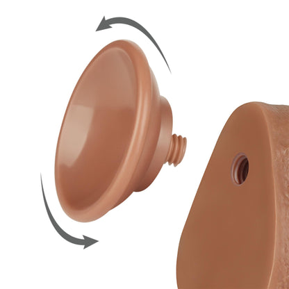 7-8.5'' Sliding Skin Dual Layer Dong Brown-7