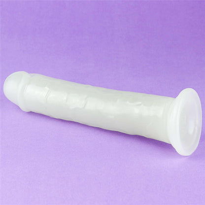 17-Dildo ledowe duże podświetlane na przyssawce 20 cm-17