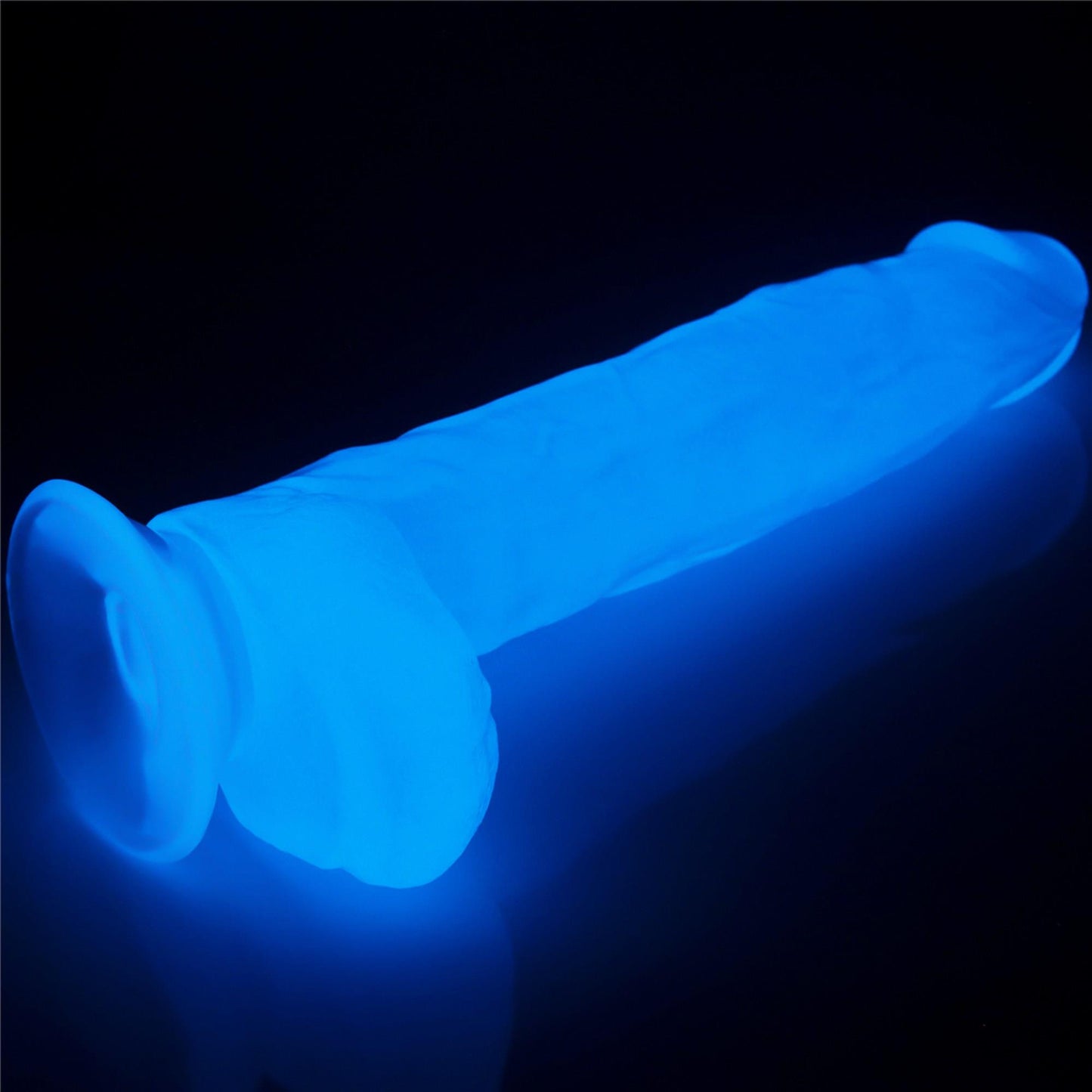 6-Elastyczne dildo podświetlane z przyssawką 25,5cm-6