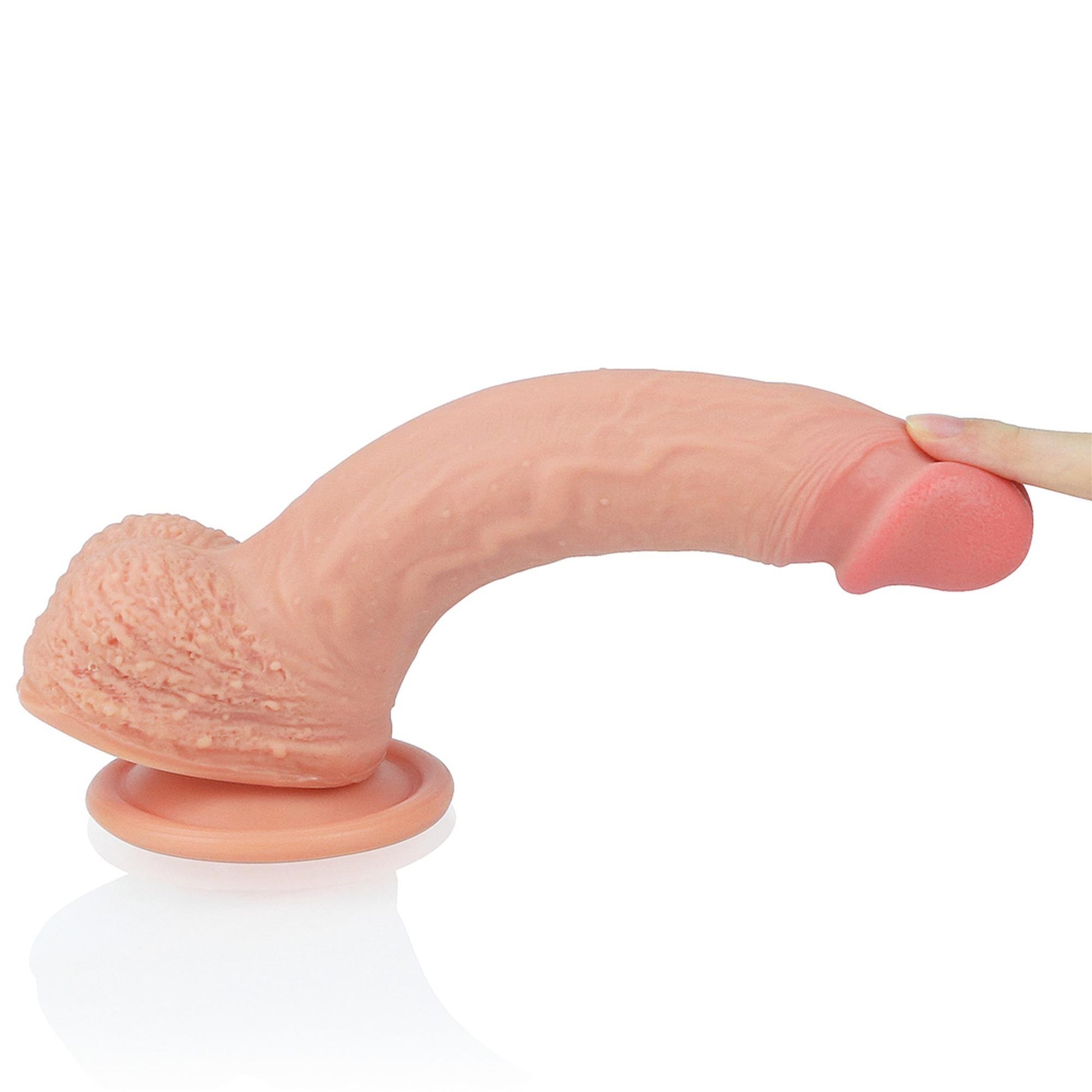 7-Wielkie dildo realistyczny penis z przyssawką-7