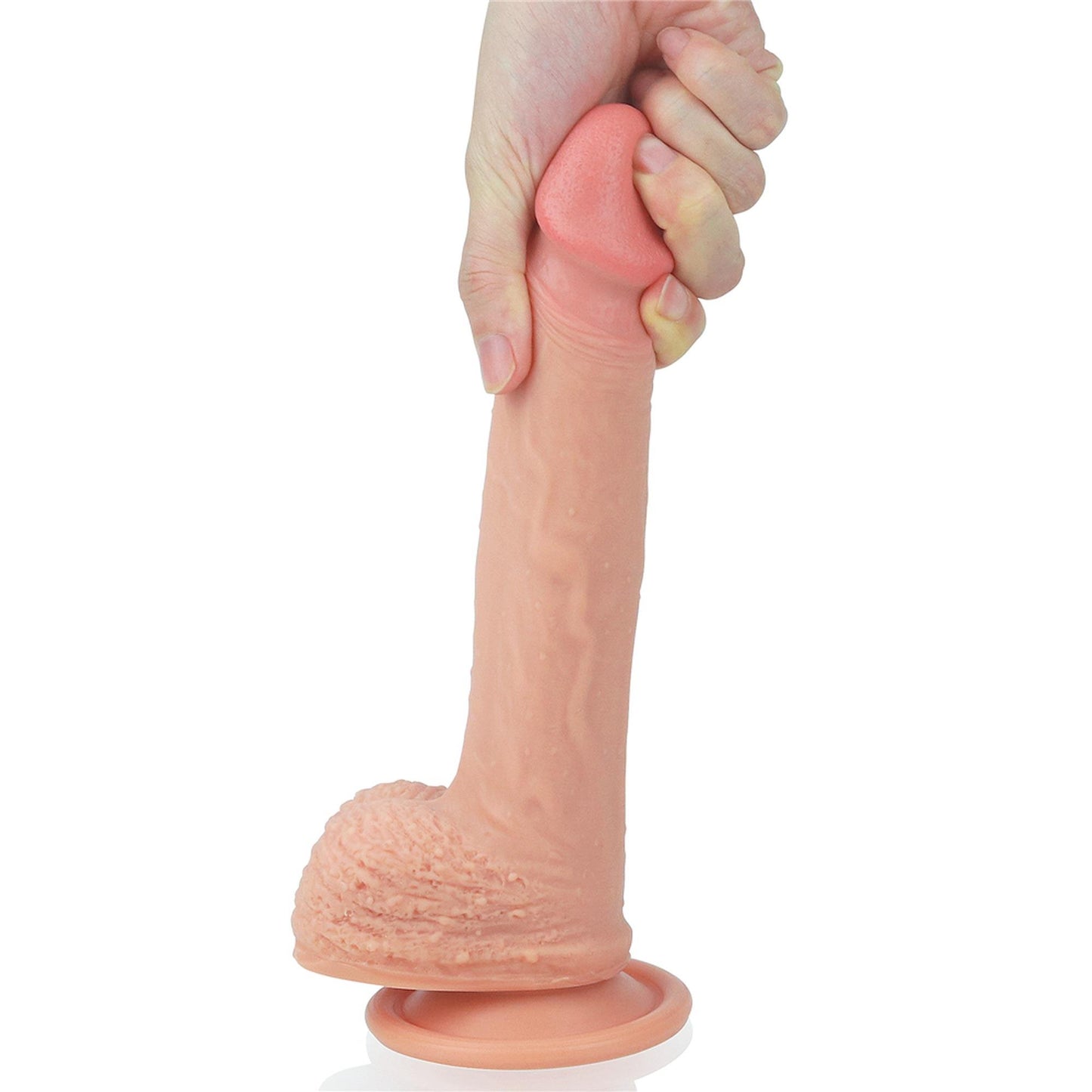 8-Wielkie dildo realistyczny penis z przyssawką-8