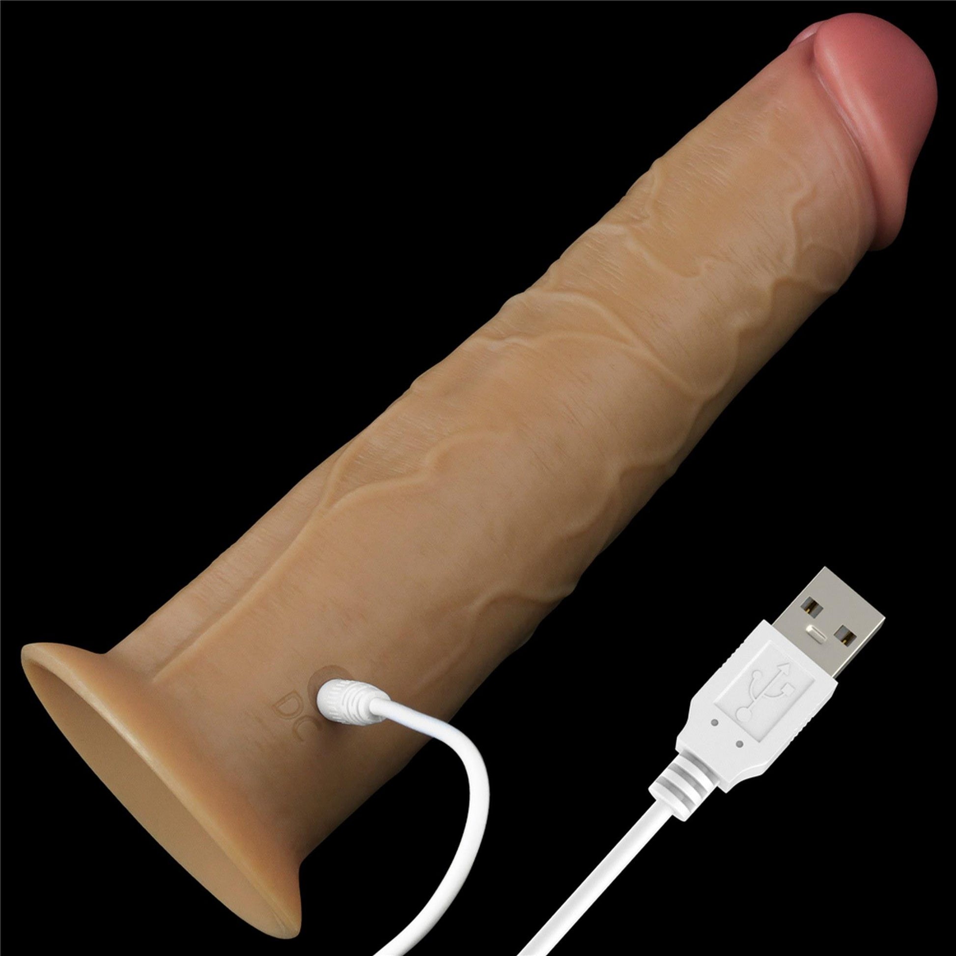 13-Żylaste dildo penis realistyczny przyssawka 20,5cm-13
