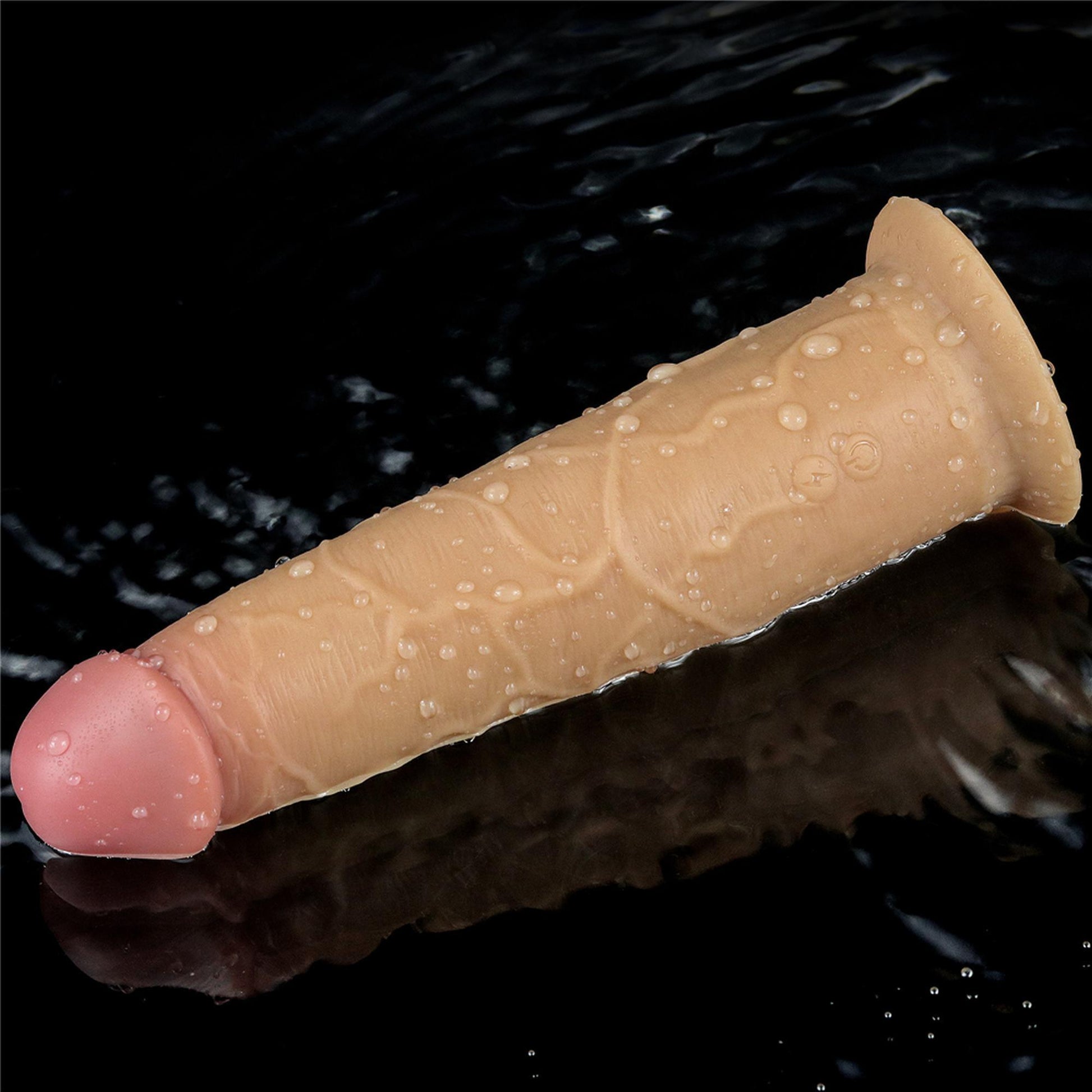 16-Żylaste dildo penis realistyczny przyssawka 20,5cm-16
