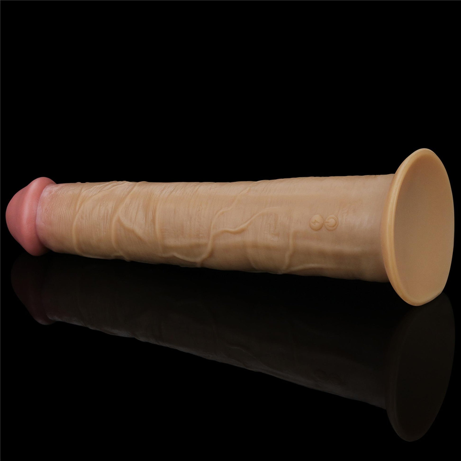 7-Realistyczne silikonowe żylaste sex dildo 26 cm-7