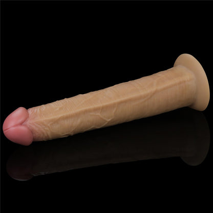 8-Realistyczne silikonowe żylaste sex dildo 26 cm-8
