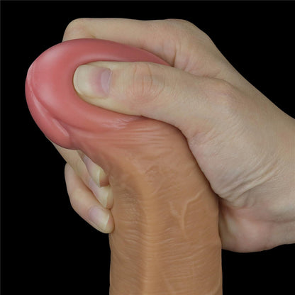 9-Realistyczne silikonowe żylaste sex dildo 26 cm-9