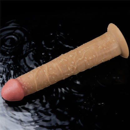16-Realistyczne silikonowe żylaste sex dildo 26 cm-16