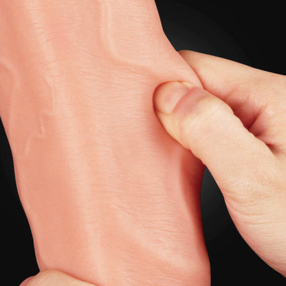 4-Grube realistyczne żylaste dildo przyssawka 30,5cm-4
