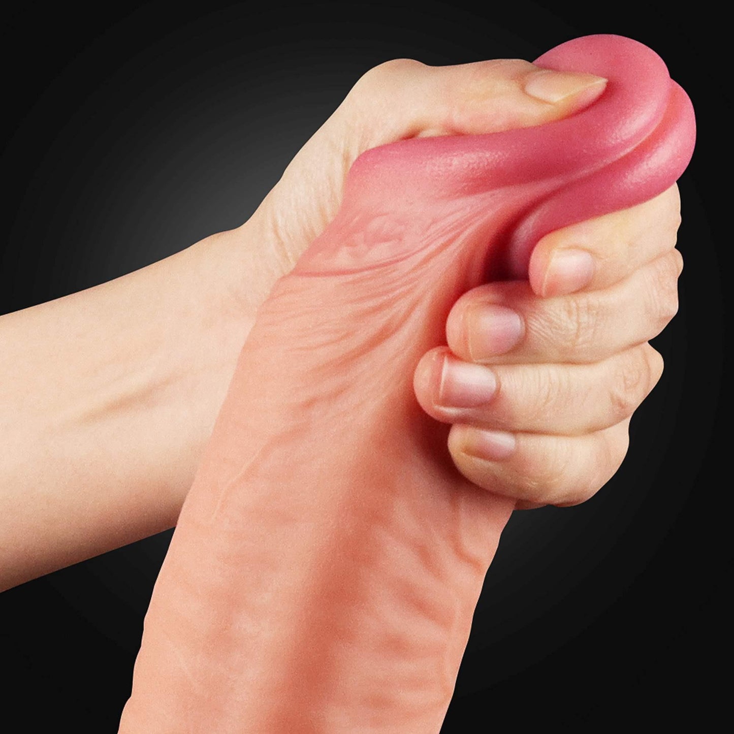 3-Ogromne dildo realistyczny wygląd przyssawka 30 cm-3