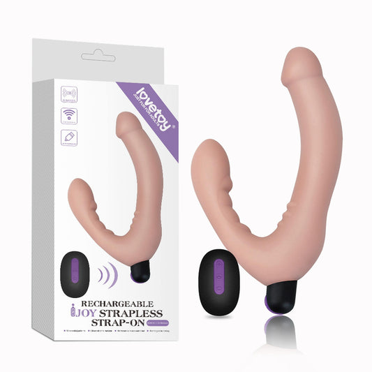 1-Podwójne dildo sex lesbijski 3 poziomy wibracji-1
