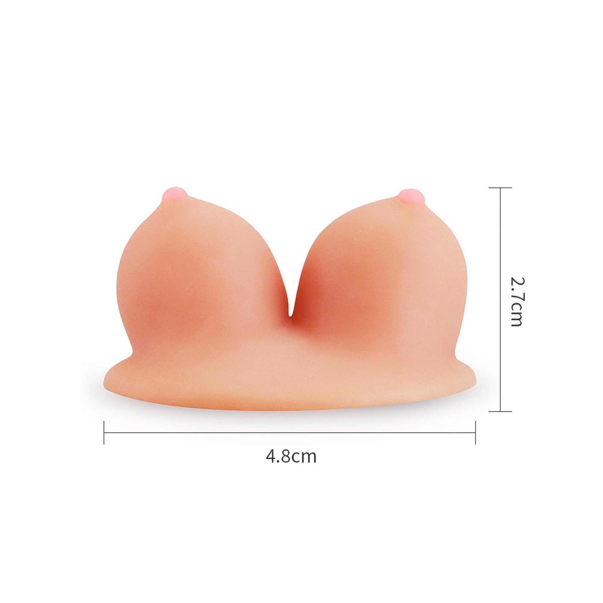 6-Gadżet śmieszne prezenty mini piersi na przyssawce-6