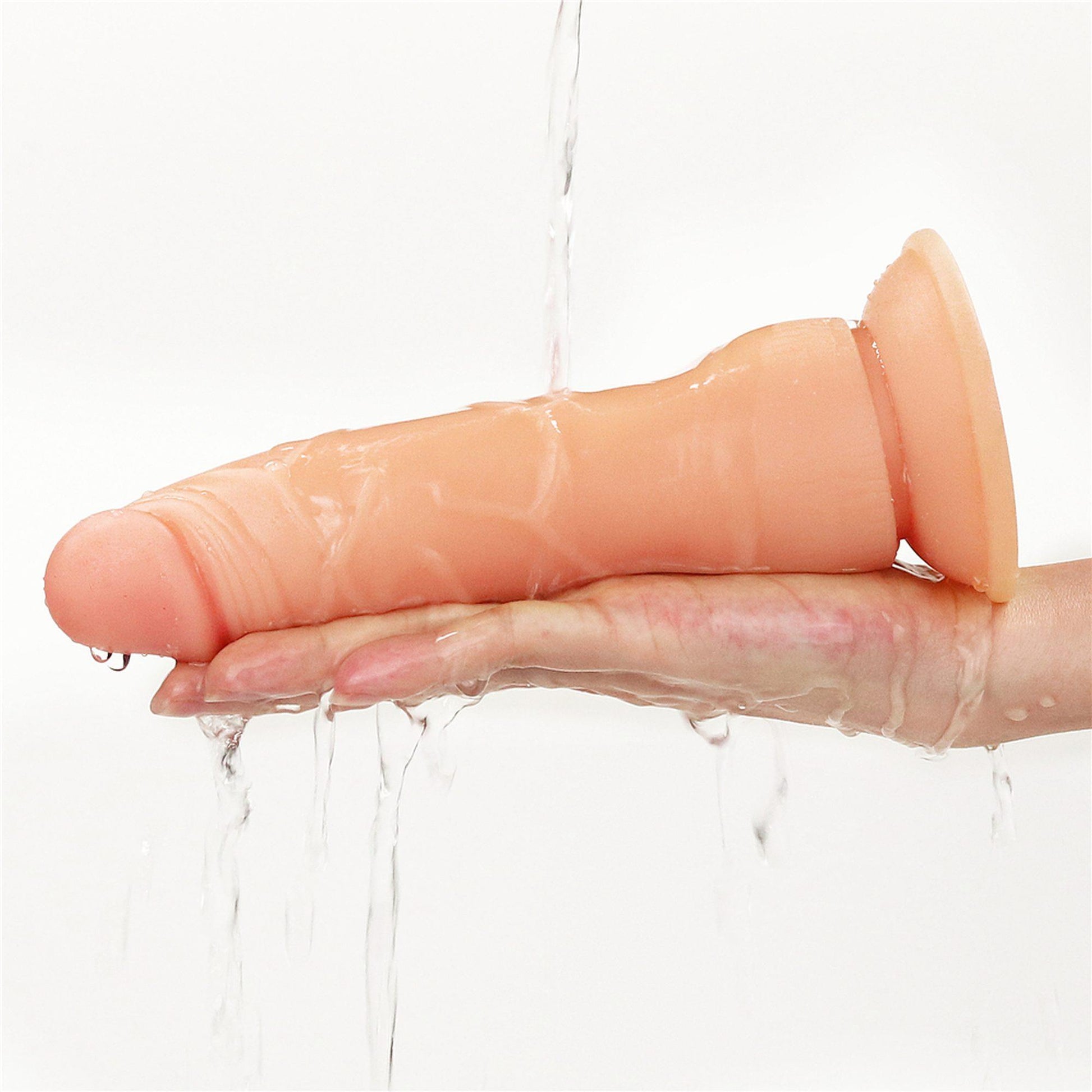 4-Majtki strap-on w zestawie z wibrującym dildo 19cm-4