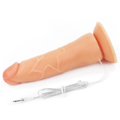 11-Majtki strap-on w zestawie z wibrującym dildo 19cm-11