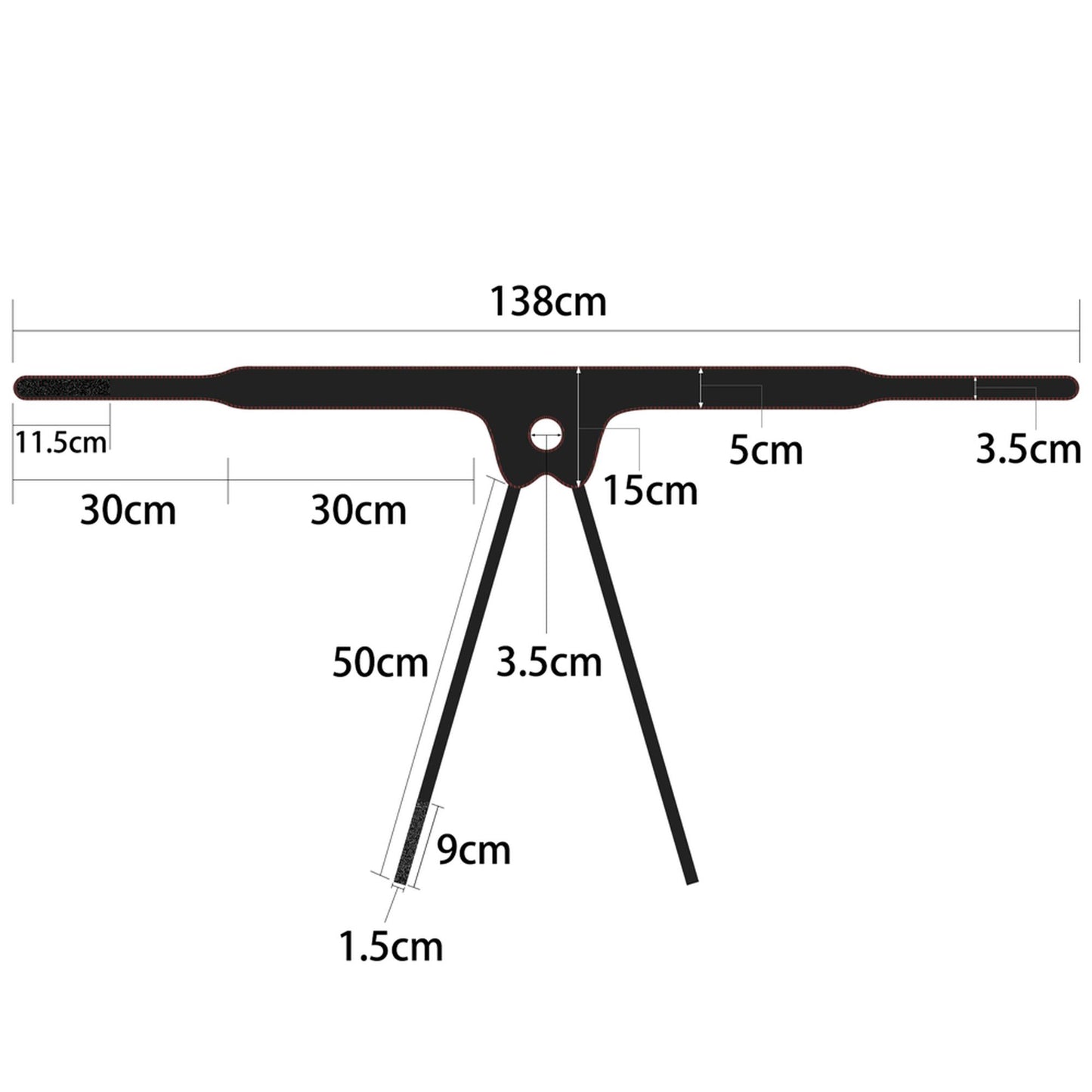 18-Majtki strap-on w zestawie z wibrującym dildo 19cm-18