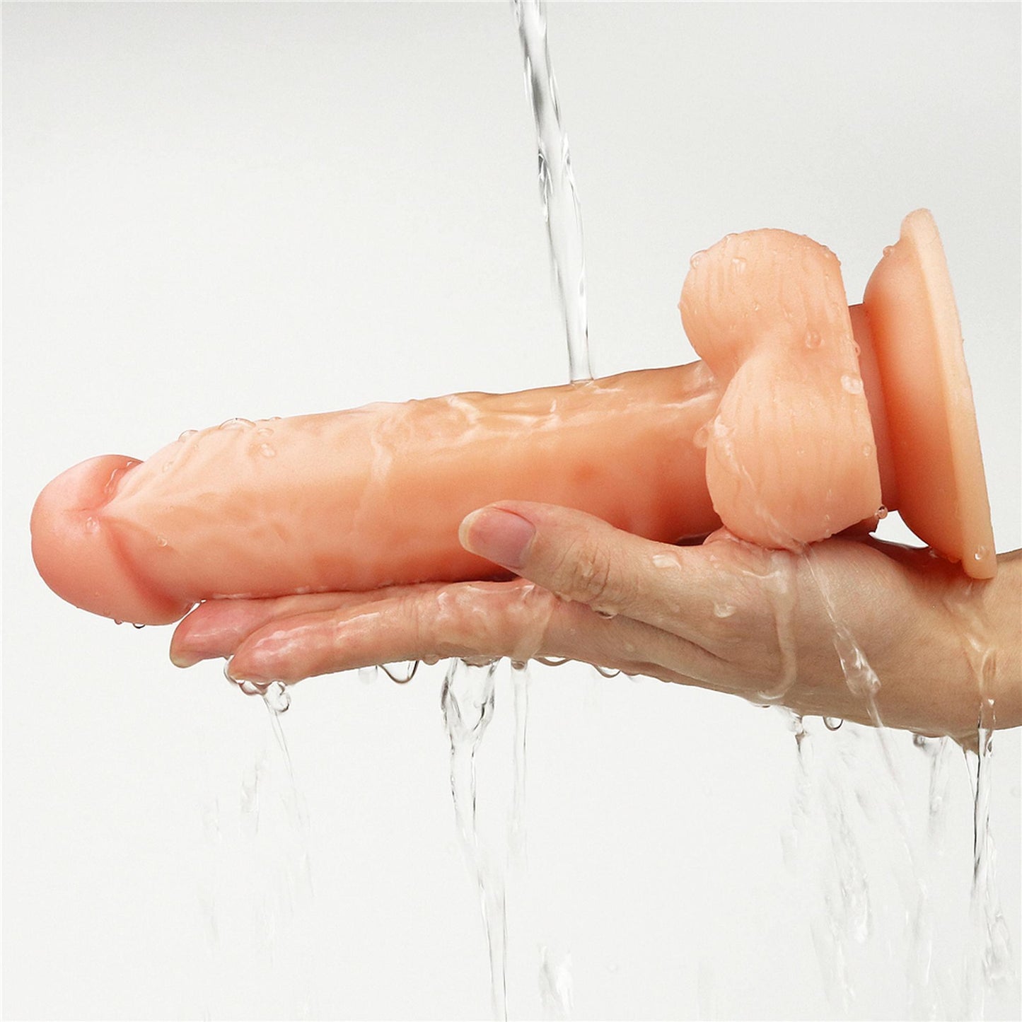15-Majtki strap-on w zestawie z wibrującym dildo 20cm-15