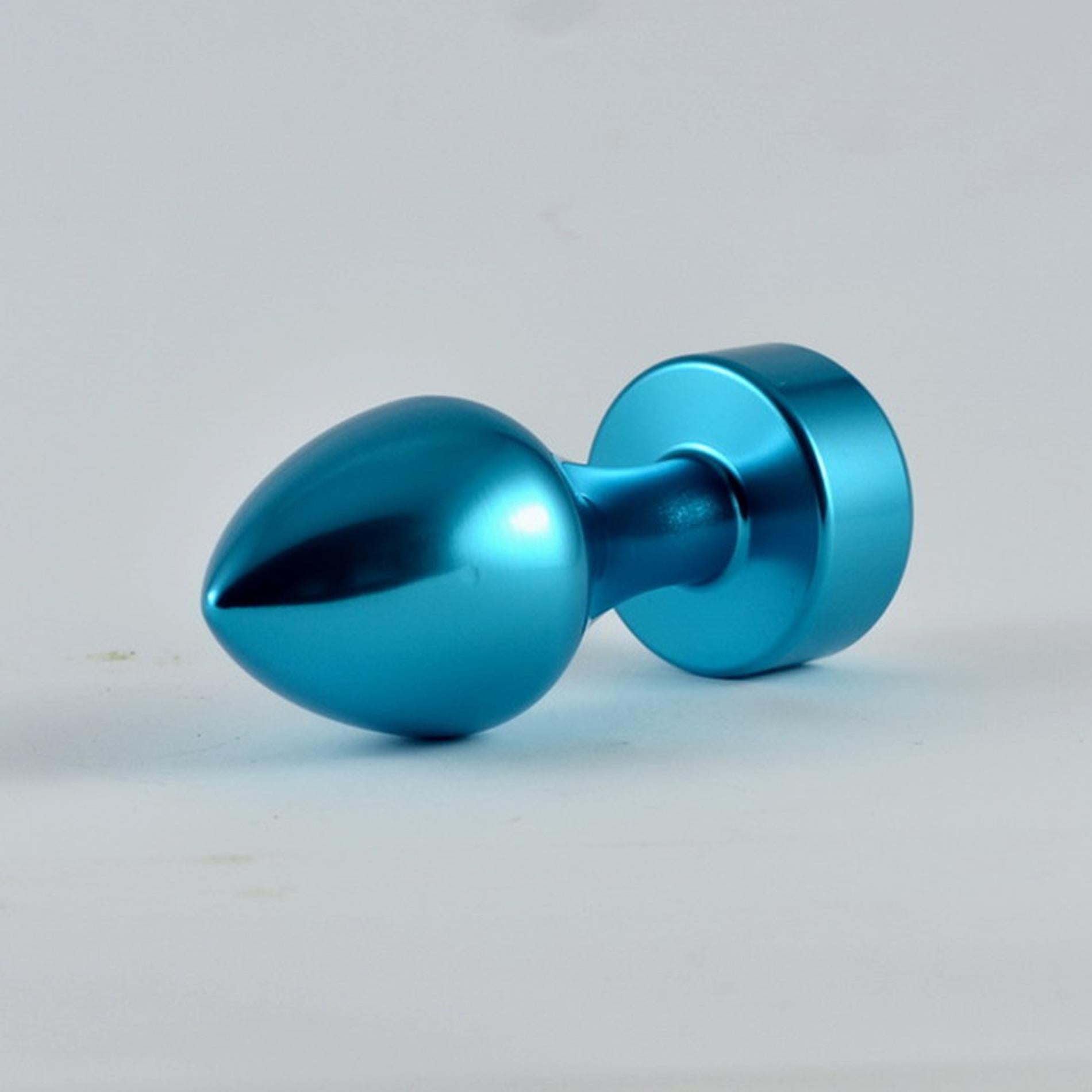 1-Aluminium Anal plug Blue-1