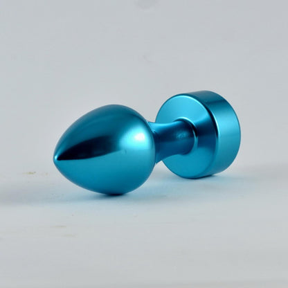 1-Aluminium Anal plug Blue-1