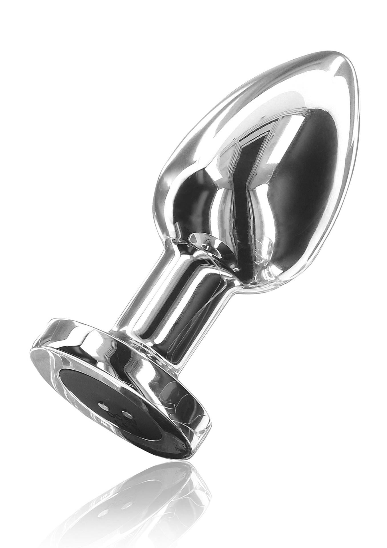 1-Buttplug Vibr. Medium Silver-1