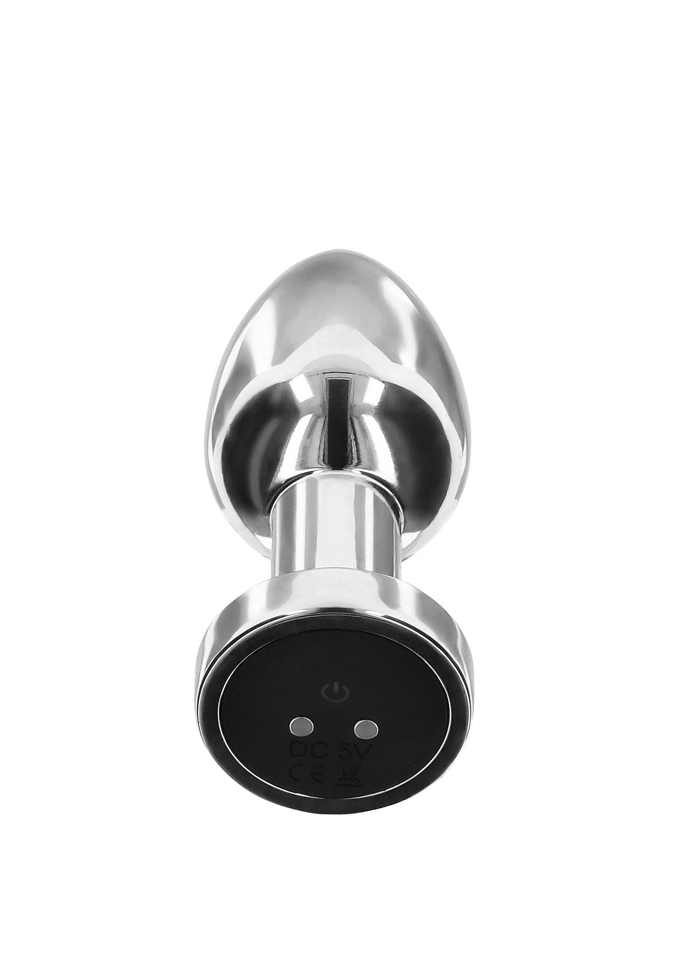 3-Buttplug Vibr. Medium Silver-3