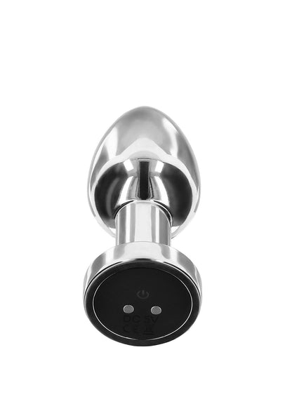 3-Buttplug Vibr. Medium Silver-3