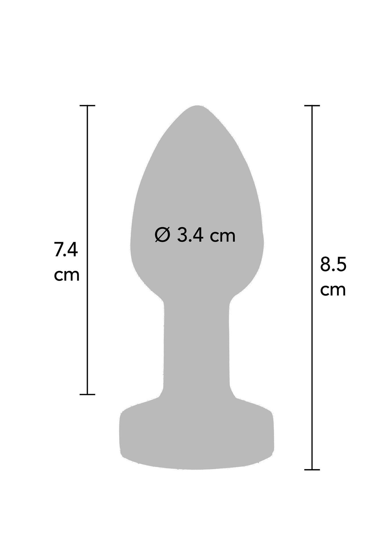 5-Buttplug Vibr. Medium Silver-5
