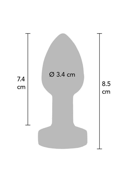 5-Buttplug Vibr. Medium Silver-5
