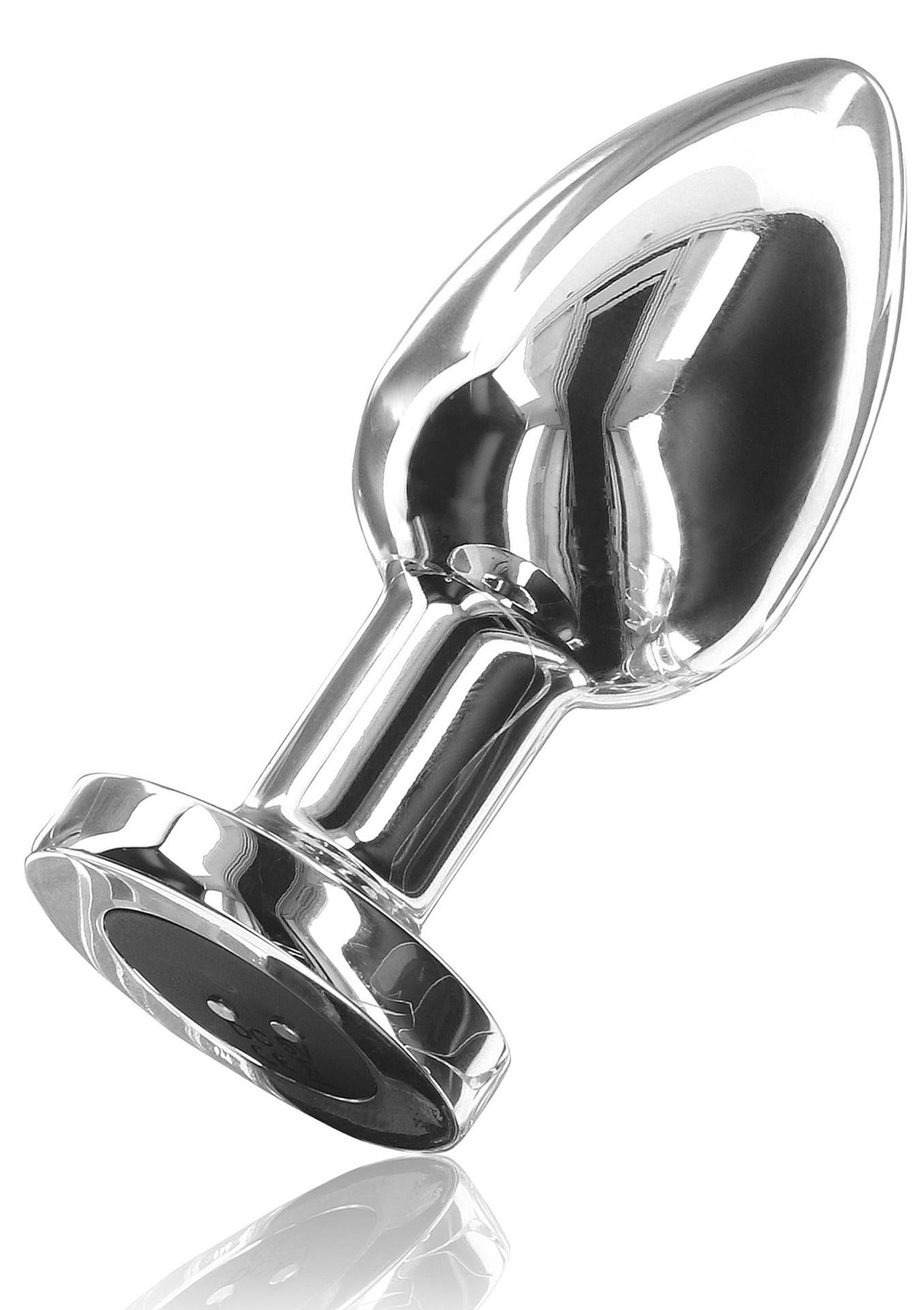 1-Buttplug Vibr. Large Silver-1