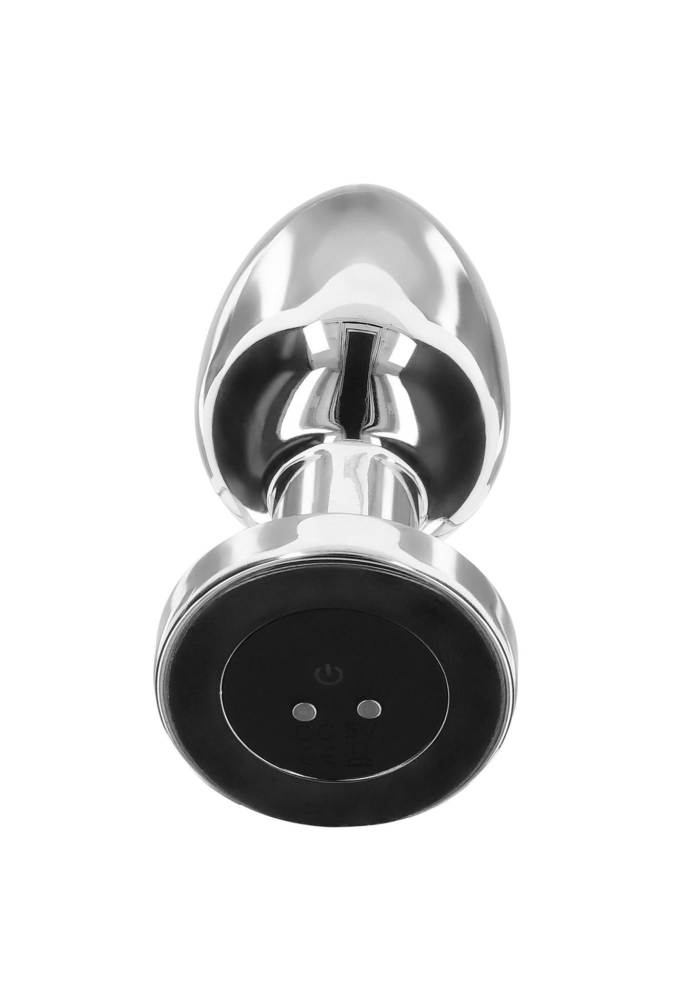 3-Buttplug Vibr. Large Silver-3