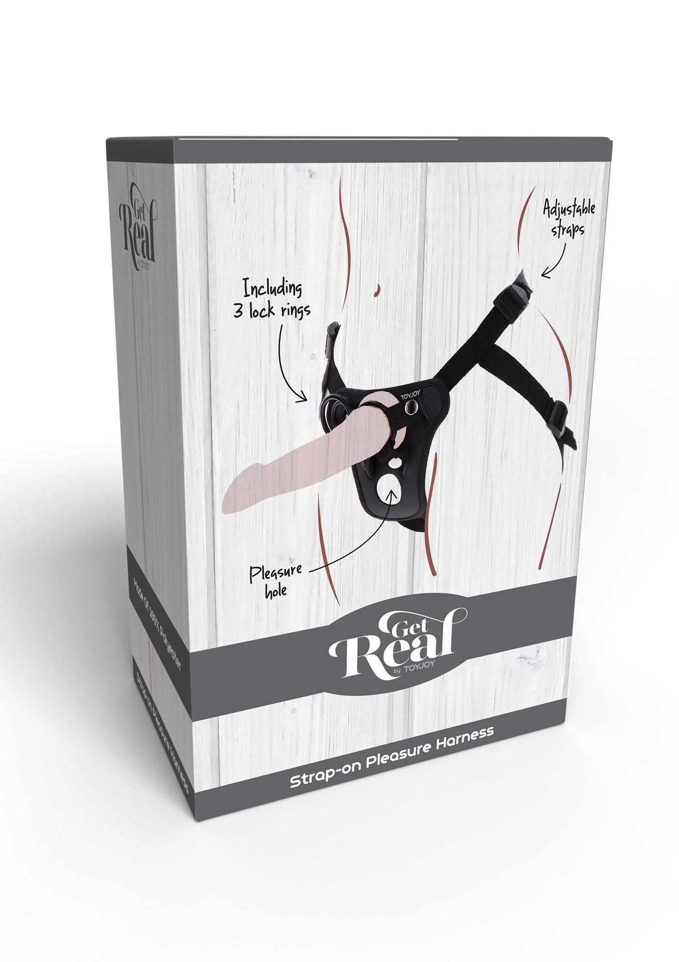 2-Strap-On Pleasure Harness Black-2