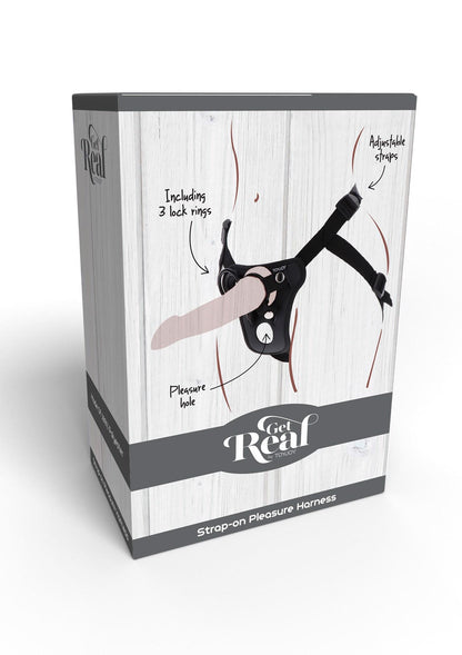 2-Strap-On Pleasure Harness Black-2